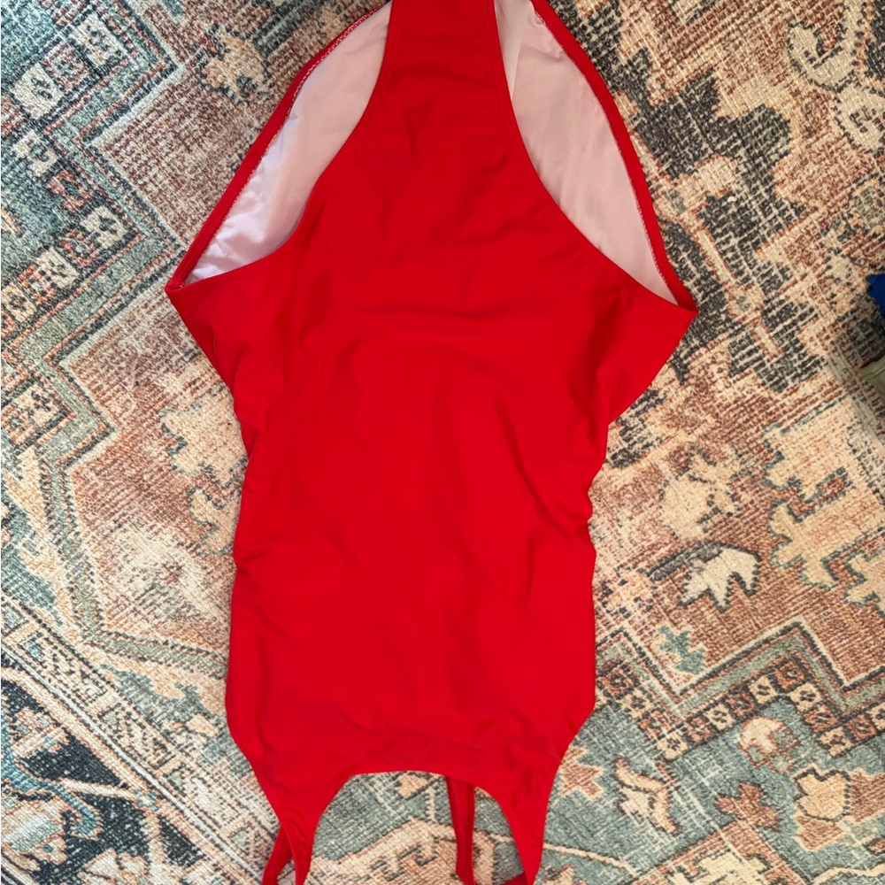 Amazon Red Women's One Piece Swimsuit